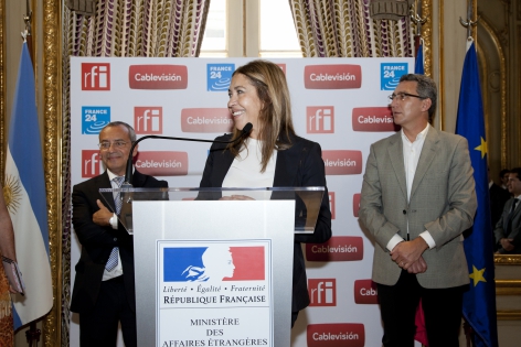 ca14-122142 Marie-Christine Saragosse, PDG France Médias Monde